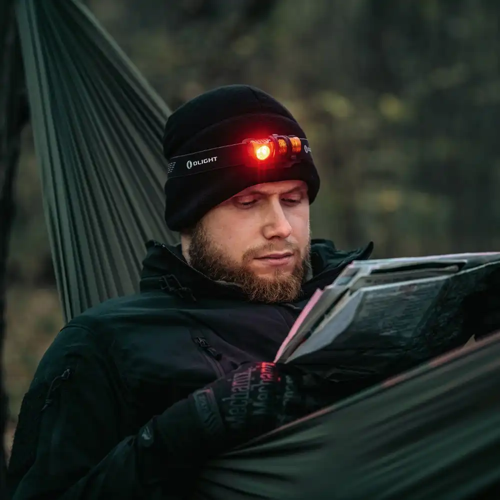 Perun 2 Mini 1100 Lumens Rechargeable Right-Angle Headtorch